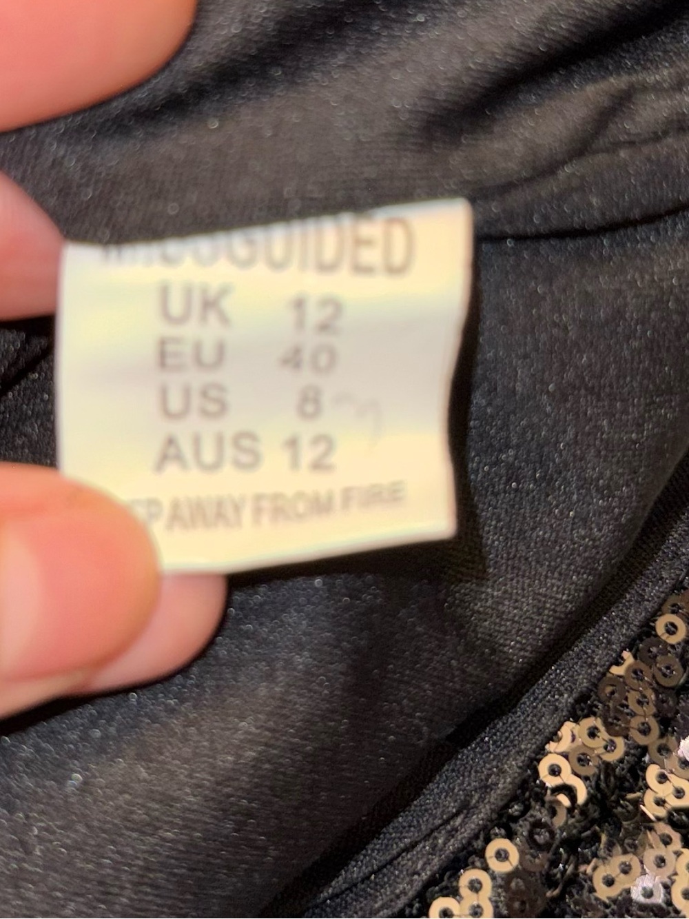 NWT Missguided X Nicole sequin midi dress - Picture 12 of 14